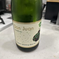 Don Juan organic sparkling wine
